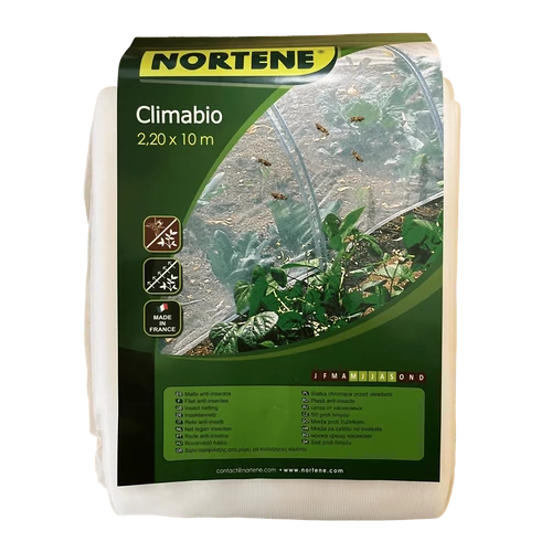 Nortene Climabio Rovarháló Fehér 2,2X10M