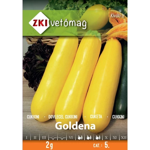 ZKI Cukkini (Goldena) Vetőmag 2G