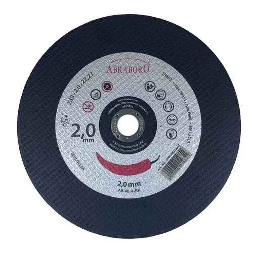 Abraboro Chili fémvágó korong 230x2mm