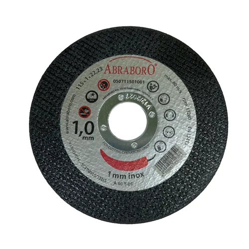 Abraboro Chili Inox Fémvágó Korong 115X1mm