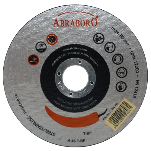 Abraboro Chili INOX fémvágó korong 125x2,5mm