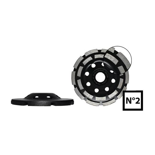 Abraboro No.2 gyémántszemcsés betoncsiszoló 115mm