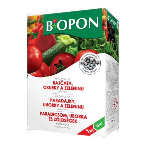 Biopon paradicsom uborka és zöldség műtrágya 1kg