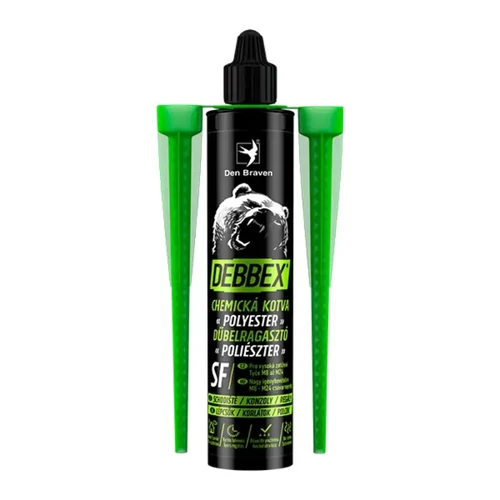 Den Braven DEBBEX dűbelragasztó poliészter SF 300ml