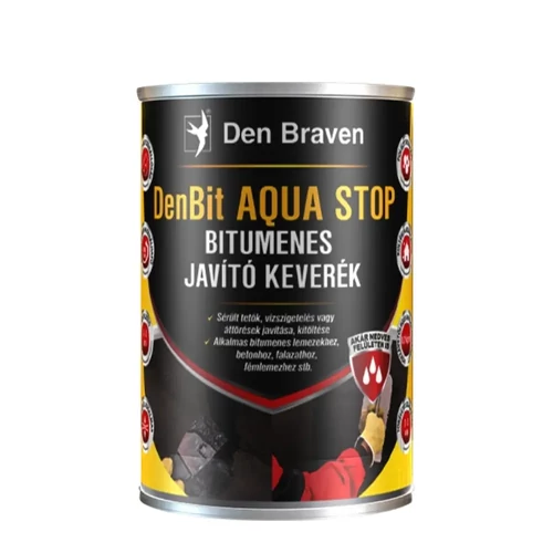 Den Braven Denbit Aqua Stop Bitumenes oldószeres vízálló javító keverék 1kg