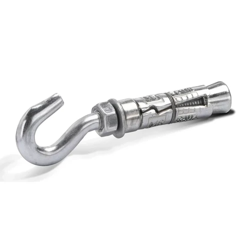 Fém temperdübel M8-as kampós csavarral 14x98mm (2 db)