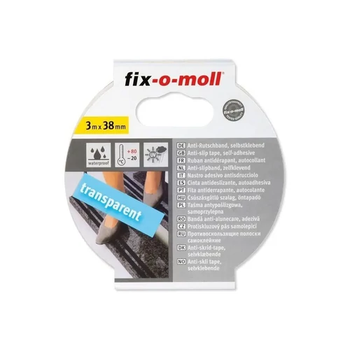 Fix-o-moll öntapadós csúszásgátló szalag 38mm (3m) átlátszó