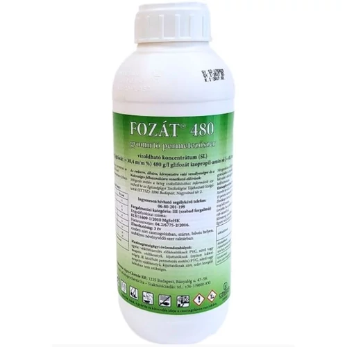 Fozát 480 totális gyomirtó szer 1L
