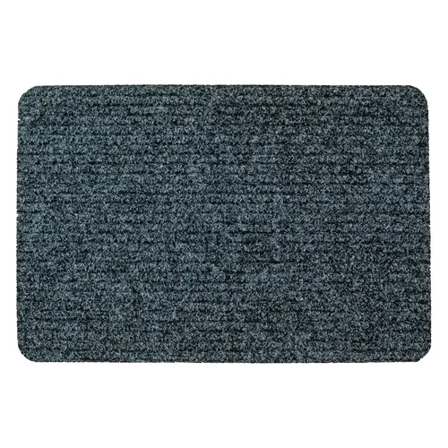 Gumis bordázott filc beltéri lábtörlő szürke 40x60cm