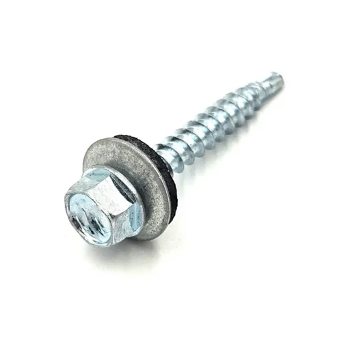 Hatlapfejű önfúrós lemezcsavar EPDM alátéttel 4,8x19mm (25 db)