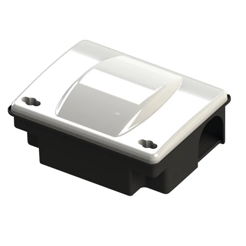 Irtó Trió patkányméreg doboz átlátszó tetővel