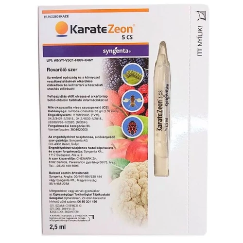 Karate Zeon 5CS rovarölő szer 2,5ml
