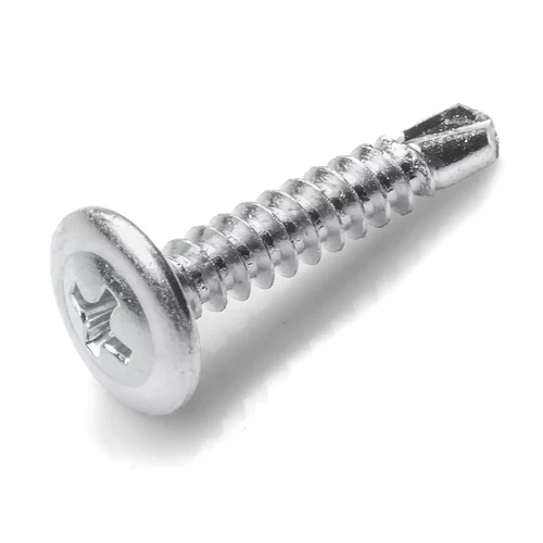 Lapos nagyfejű önfúró lemezcsavar 4,2x25mm (100 db)