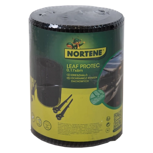 Nortene Leaf Protec lombfogó ereszcsatorna védőháló 17cm (6m)