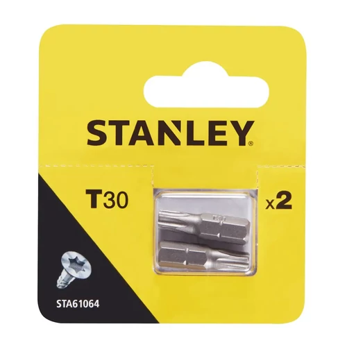 STANLEY behajtótüske 25mm T30 (2db)