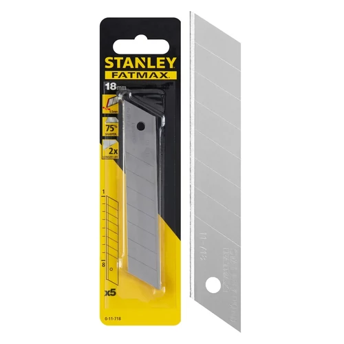 STANLEY FATMAX törhető penge vágókéshez 18mm (5db)