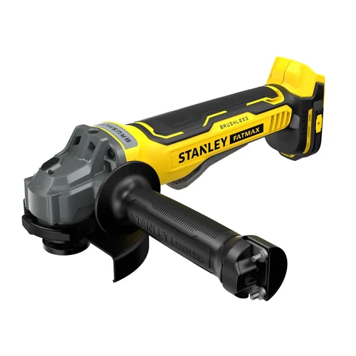 STANLEY FATMAX V20-18V szénkefementes akkus sarokcsiszoló 125mm (akku és töltő nélkül)