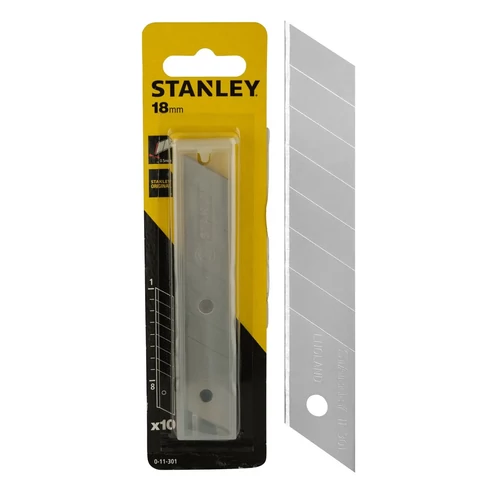 STANLEY törhető penge vágókéshez 18mm (10db)