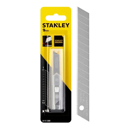 STANLEY törhető penge vágókéshez 9mm (10db)