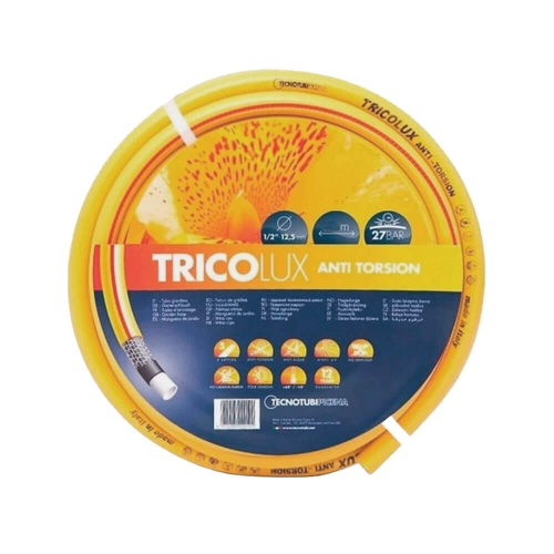 TecnoTubi TricoLux 5 rétegű csavarodásmentes locsolótömlő 1/2" 25m