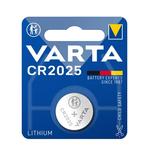 Varta Lithium gombelem CR2025