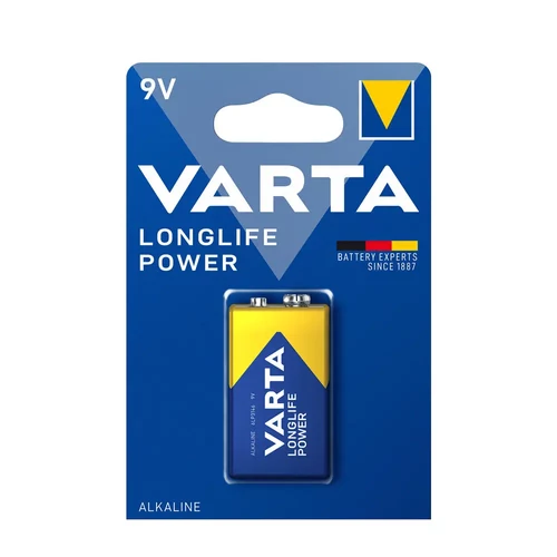 Varta Longlife Power alkáli 9V elem