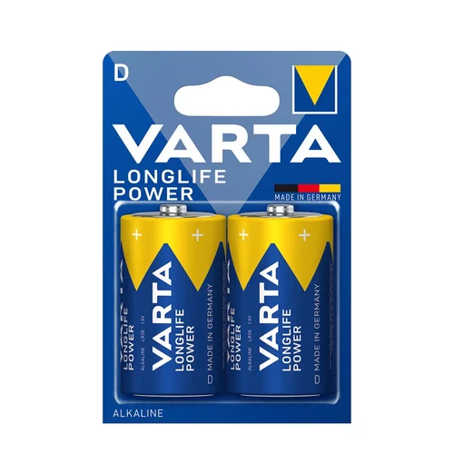 Varta Longlife Power alkáli D góliát elem (2db)