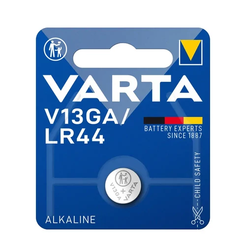 Varta alkáli gombelem V13GA / AG13 / LR44