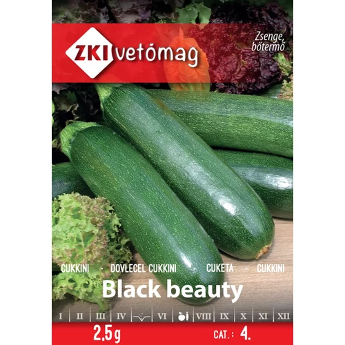 ZKI Cukkini (Black Beauty) Vetőmag 2,5g