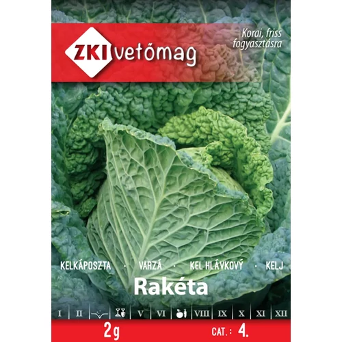 ZKI Kelkáposzta (Rakéta) vetőmag 2g