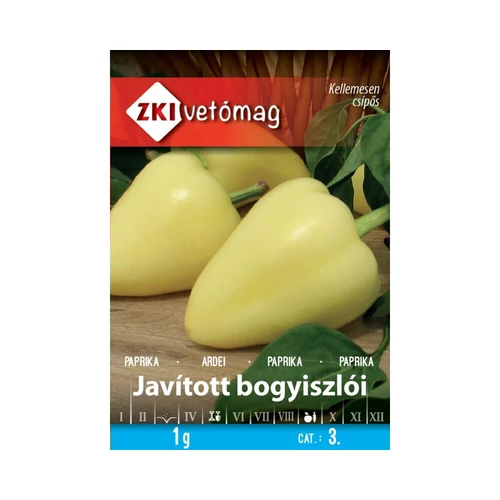 ZKI Paprika (Javított bogyiszlói) vetőmag 1g