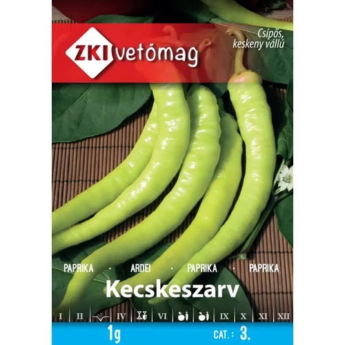 ZKI Paprika (Kecskeszarv) vetőmag 1g