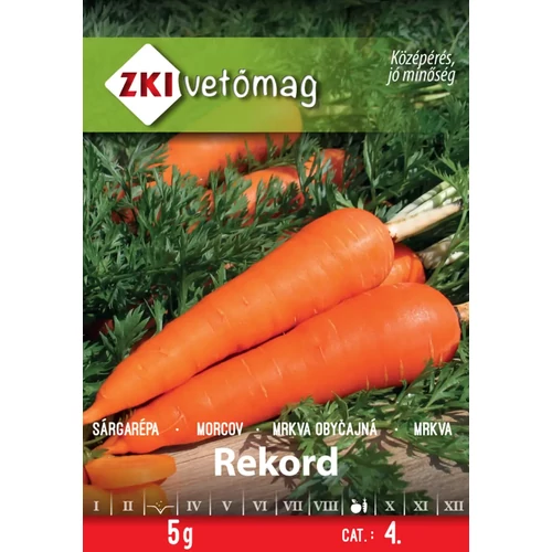 ZKI Sárgarépa (Rekord) vetőmag 5g