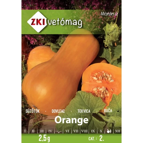 ZKI Sütőtök (Orange) Vetőmag 2,5g