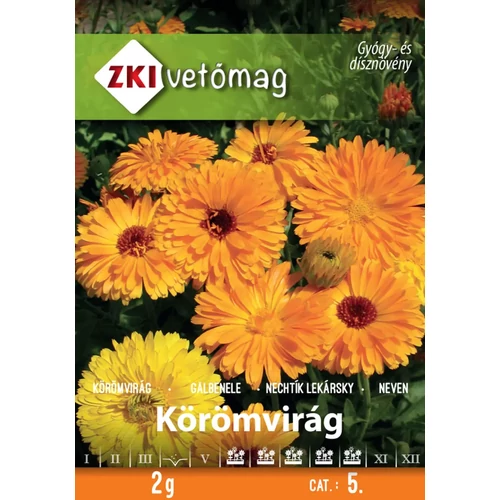 ZKI Virágmag (Körömvirág színkeverék) vetőmag 2g