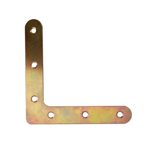 Ablakszegletvas 100x100x17/1,2mm sárga horganyzott