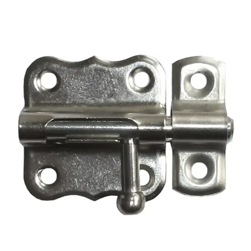 Bajonett tolózár díszes horganyzott 40x42mm