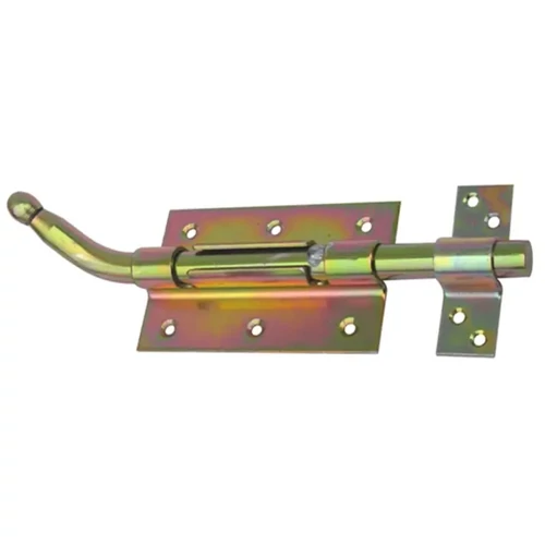 Bajonett tolózár spanyol hajlított lakatolható 120x72mm