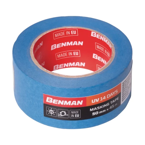 Benman kültéri UV-álló maszkolószalag 50mm (45m)