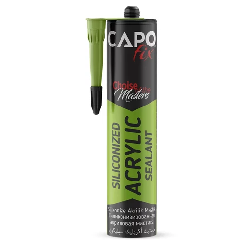 CAPOFIX szilikon-akril tömítő festhető fehér 450g