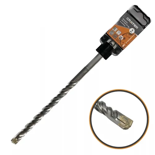 CRATER SDS+ Plus négyélű betonfúró 12x210/150mm