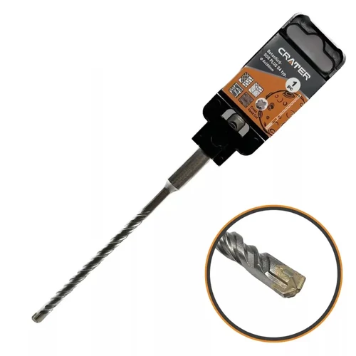 CRATER SDS+ Plus négyélű betonfúró 6x160/100mm