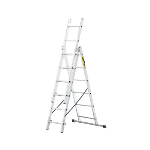 DRABEST többcélú alu létra 3x6 fokos