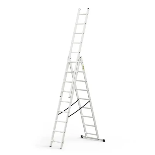 DRABEST többcélú alu létra 3x9 fokos