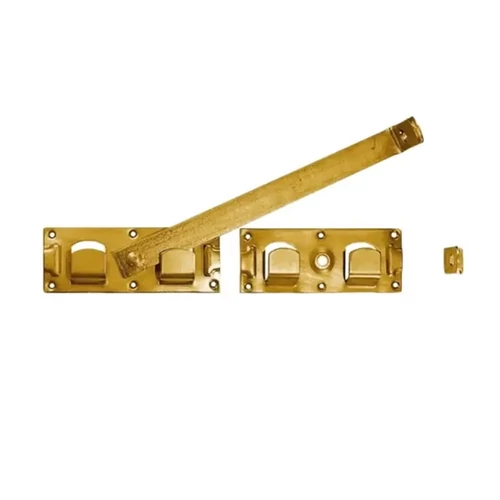 Kapuzár Kétszárnyas Lakatolható 440x70mm Horganyzott