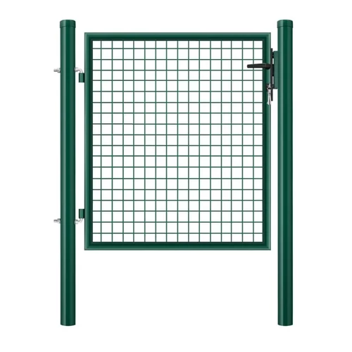 Kerti kapu oszloppal zöld színű 150cm magas