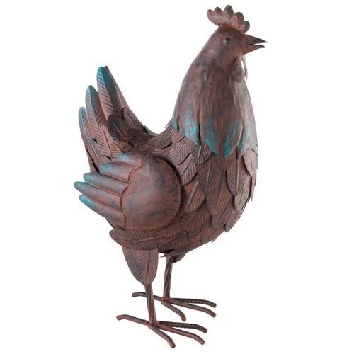 Nortene PICOTA - Dekoratív tyúk figura 0,28x0,17xh.0,41 m barna