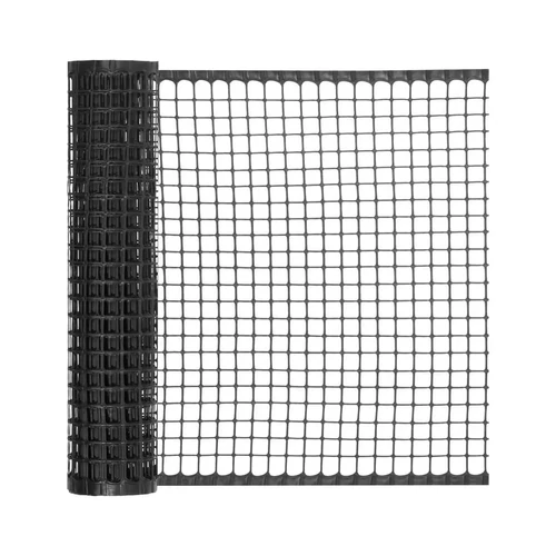 Nortene SQUARE - Műanyag kertirács 0,5 x 5 m antracit (20 x 20 mm)