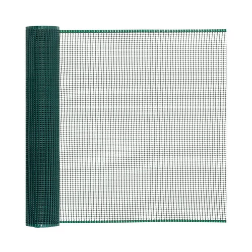 Nortene SQUARE - Műanyag kertirács 0,5 x 5 m zöld (10 x 10 mm)