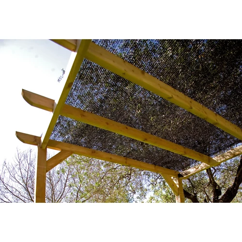 Nortene SUN-NET - Árnyékoló háló 3 x 4 m fekete